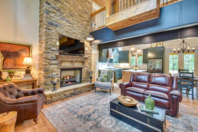 Luxurious Clarkesville Cabin with Decks and Fire Pit